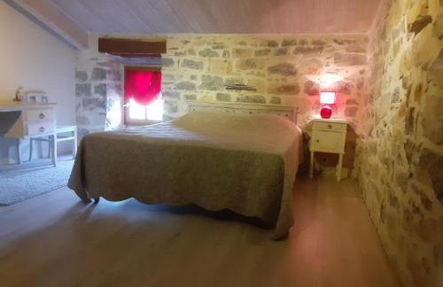 Gîte de charme la Fenière dans Mas en pierres, 2 ch, 70m2, charme, nature, piscine chauffée, sud Ardèche - Foto 9