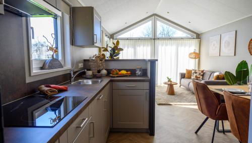 Chalet Charleston 066 mit eigener Terrasse am Wasser - Foto 5