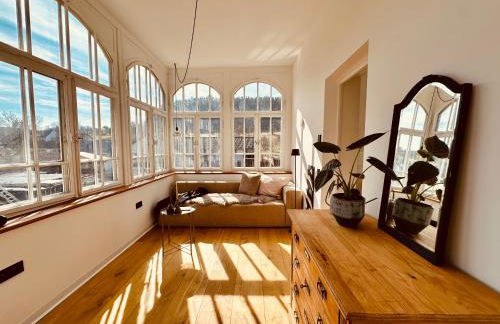 luxuriöse Altbau Wohnung in Denkmal-Villa - Foto 8