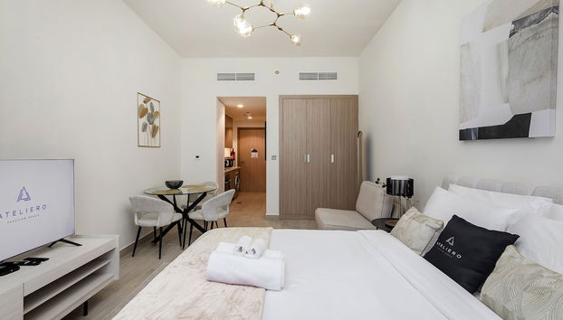 New Stylish Studio in Azizi Riviera - Foto 4, Habitación