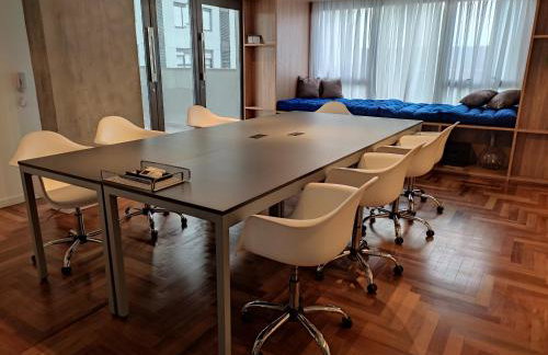 Studio Estiloso - Garagem Grátis - ao lado do Shopping Pelotas - Foto 19