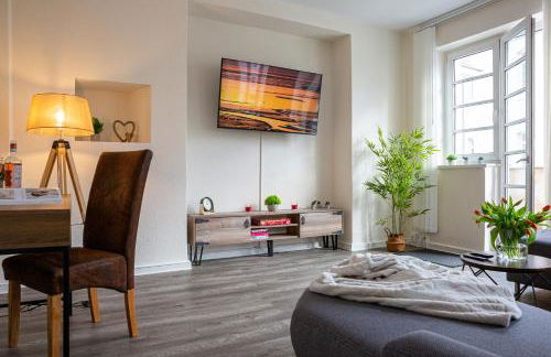 Luxus City Apartment Sauna Balkon Küche Zentral - Foto 16