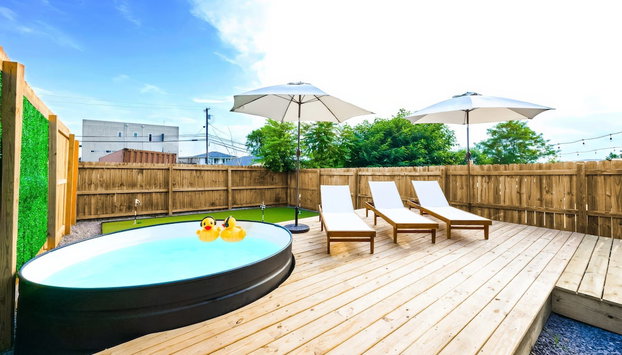 Luxe Pool Hot Tub & Game Room Downtown Nashville - Foto 3, Habitación