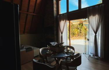 Recanto do Tabuleiro chalé com hidro, lareira, churrasqueira e cozinha perto de floripa - Photo 12