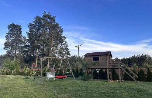 Wczasy Pod Sosnami domek z kominkiem - Foto 12