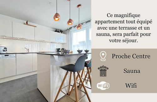 Rooftop 6 pers, 2 Sdb avec terrasse - Foto 21