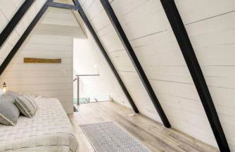 The Black Aframe - HOT TUB and Mountain Views - Foto 30