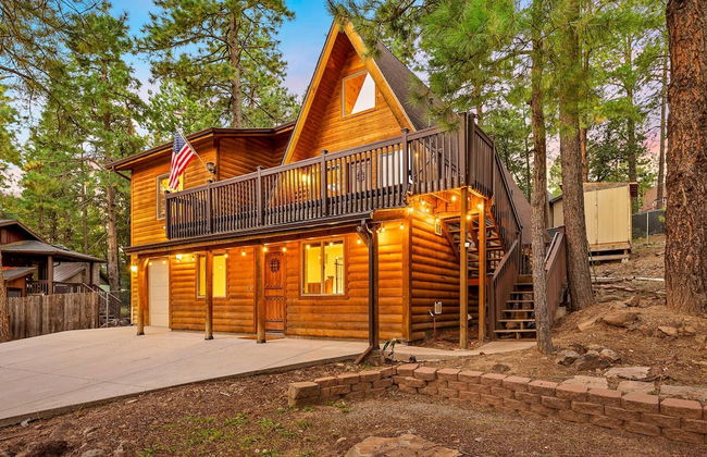 Spacious A-frame Pines Cabin 12 Beds Loft Game Room - Foto 15