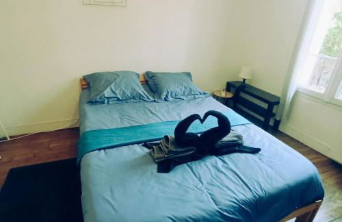 Cosy bleu proche arena JO (Bercy), RER C, métro 7 - Foto 17