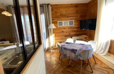 Montclar Appart 4 à 6 places - terrasse vue panoramique - idéalement situé - Foto 5