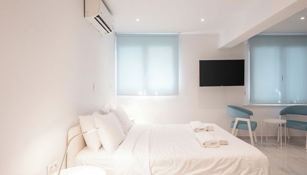 Cute and Convenient Studio in Athens - Foto 4, Habitación