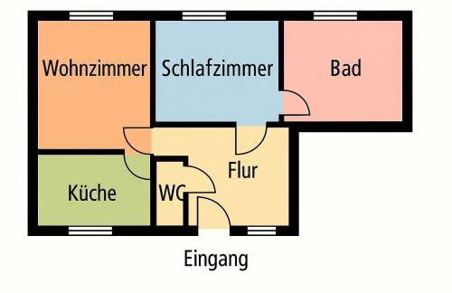 Gemütliche 2-Zimmer Wohnung 50qm - Foto 22