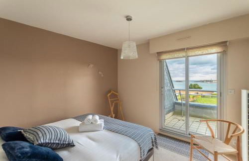 HEOL - appartement 2 chambres - vue mer et parking - Foto 5