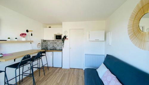 Studio sur plage avec piscine et balcon vue mer - Foto 4