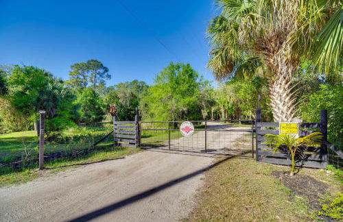 Cozy Fort Pierce Cottage on Farm Animal Rescue! - Foto 26