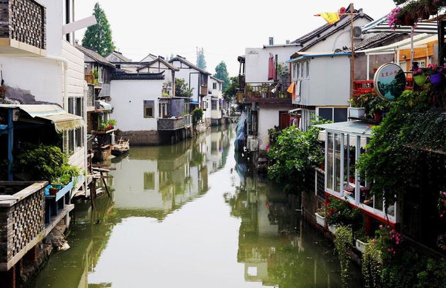 Zhujiajiao Water Town, Tour notturno in crociera con cena - Privato - Foto 3