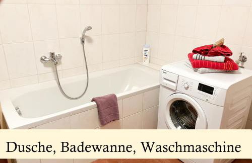 Ferienwohnung Morgensonne am Kurpark Bad Berka # gratis Parkplatz # ebenerdig # Spielplatz # WLAN # 2 Schlafzimmer # Nähe Weimar # Weimarer Land # Smart-TV - Photo 20