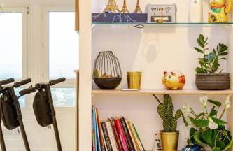 Nice Apartment with amazing view of Paris with private Parking - Foto 33