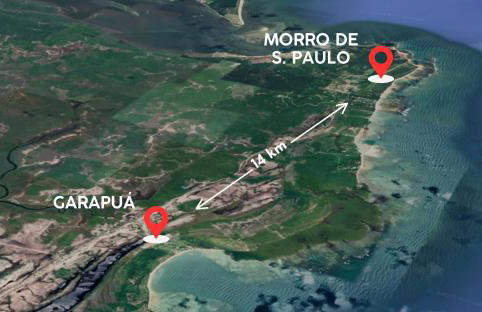 Bangalôs no paraíso, em meio à natureza, a 5 min da praia - Foto 8