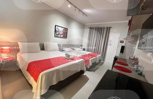 Flat Perfeito Flat Amarilis em Riviera São Lourenço com café da manhã e enxoval completo toalhas praia e piscina com trocas - Foto 1