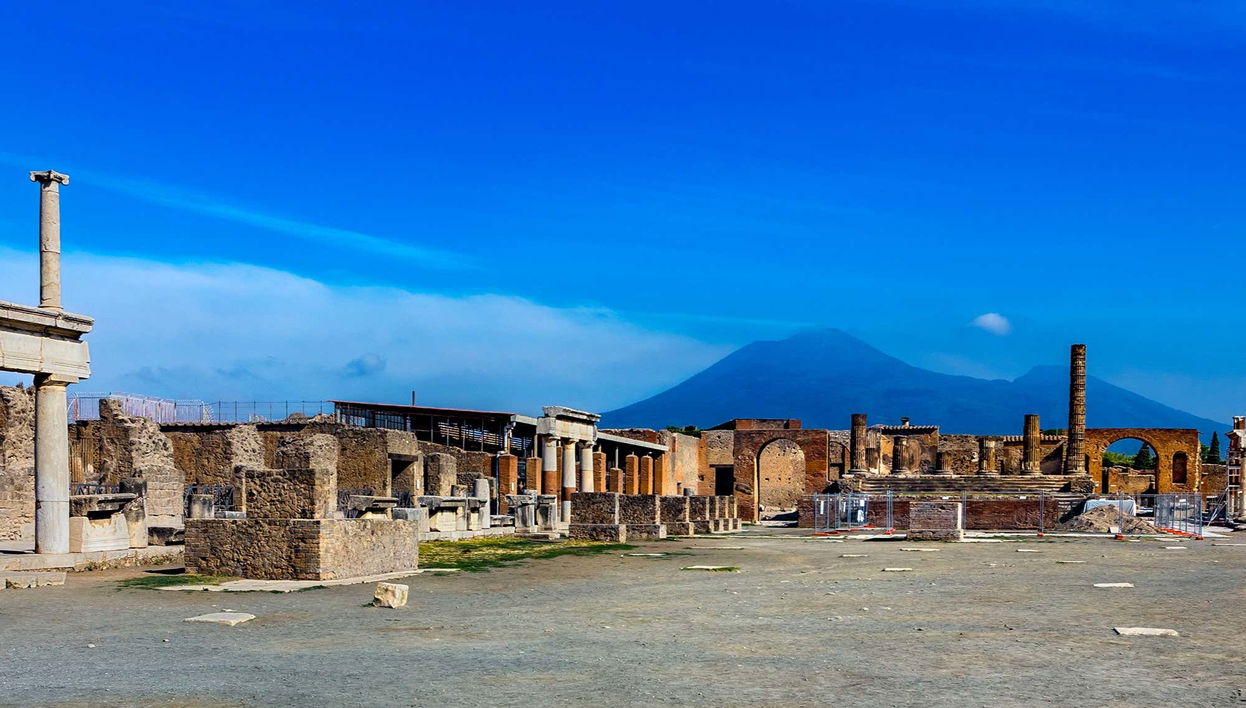 Excursão a Pompeya, Herculano e ao Vesúvio