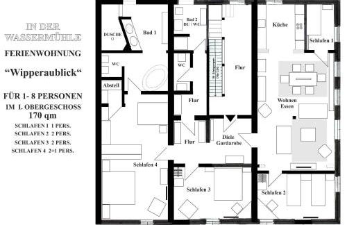 Wipperaublick in der Oldenstädter Wassermühle - Foto 18