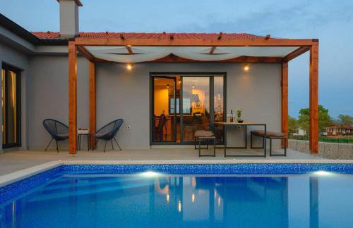 Villa Balun in Orihi - 3 bedrooms - pool - garden - sauna - Foto 14