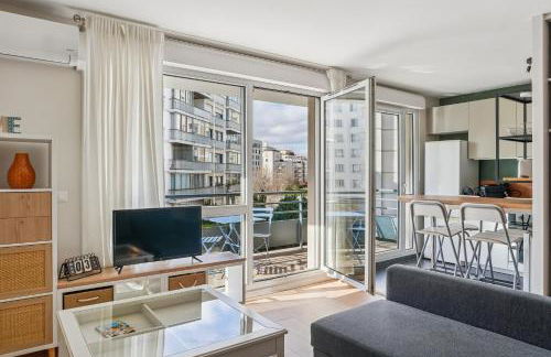 Superbe apt Lyon 8ème Terrasse parking privé - Foto 2