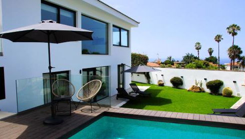 Villa Brisamar mit Meerblick und beheiztem Pool - Foto 2, Garden