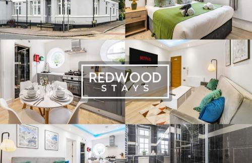 1 Bed 1 Bath, Modern Town Center Apartment, Netflix By Redwood Stays - Foto 62