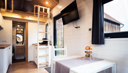 Tiny House mit Saunafass und Garten - Foto 2