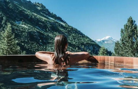 ARC 1950, Appartement 2 chambres 6 personnes, Skis aux pieds, Sauna, Hammam, Jacuzzi, Piscine intérieure et extérieure - Foto 9