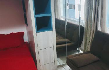 Studio completo frente à Praia do Gonzaga ( Pé na Areia ) - Foto 21