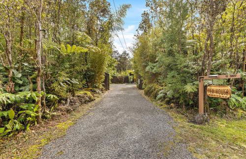 Volcano Tea House Cottage-SpaBath-HotTub-FirePlace - Foto 36