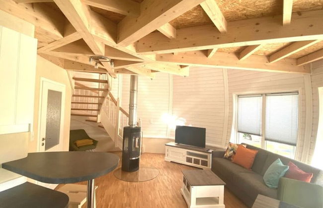 Kugelhaus Tamika - Sauna, Whirlpoolwanne und Kamin am Tollensesee - Foto 15