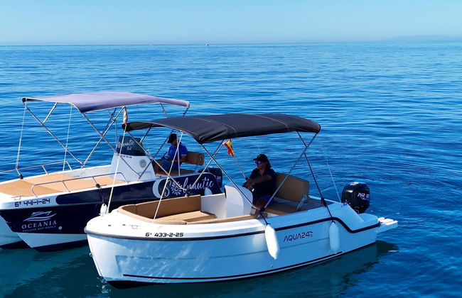 Private Boat Charter Without License in Benalmádena - Photo 1