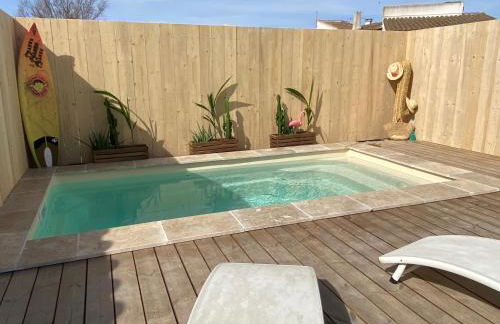 Mas des Oliviers, maison avec piscine privative et chauffée, 3 animaux acceptés LOCAMARGUE - Foto 7
