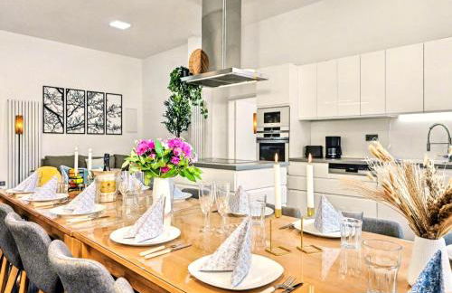 Scandi Loft für bis zu 12, Whirlpool, Sauna, Gaming, Nordstadt - Foto 49