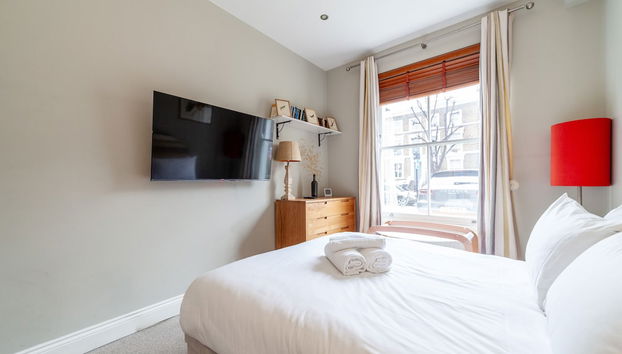 Beautiful & Spacious Flat with Patio - Foto 3, Habitación