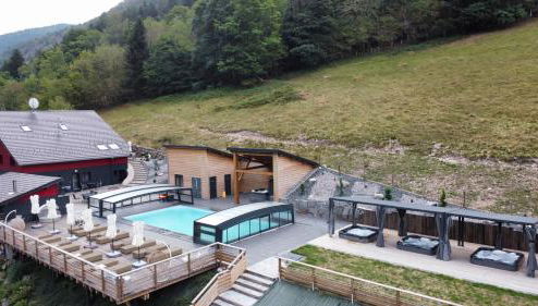 La Ferme de Rochesson, Jacuzzis & Piscine commune - Foto 1