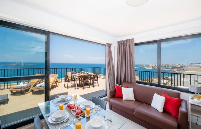 Islet Seafront Penthouse with Hot tub - Foto 12