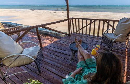 Paraíso de Tabuba - casa de aluguel por temporada - 32km de Maceió-AL - Pé na areia - 24h de Frente para o mar - Photo 3