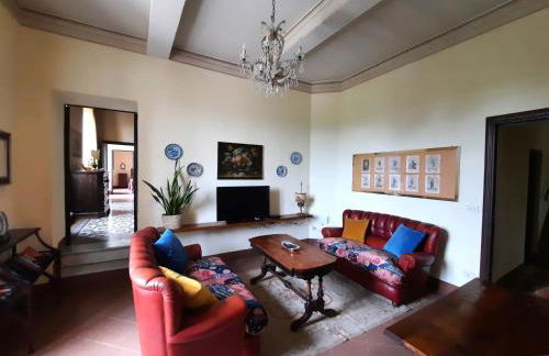 Pasqui Villas La Consuma villa storica in paese con vista pscina WiFi - Foto 41