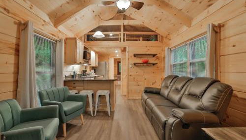 Stefan Cabin Nature-nested Tiny Home Hot Tub - Foto 5