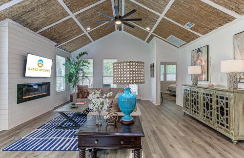 3BD Retreat for 6 Near Lake LBJ with Fire Pit & Patio - Foto 11