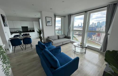 Penthouse with O2 Arena View, Free Parking & Portable AC - Foto 19