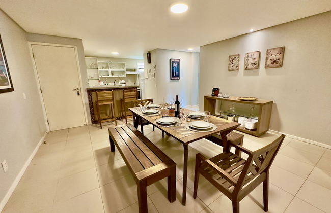 GranSol, Terreo, Pé na areia, 03 qtos, 08 hóspedes, a 600m do B PARK - Photo 25