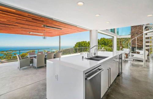 Malibu Glass House: Architectural w 180deg Views - Foto 16