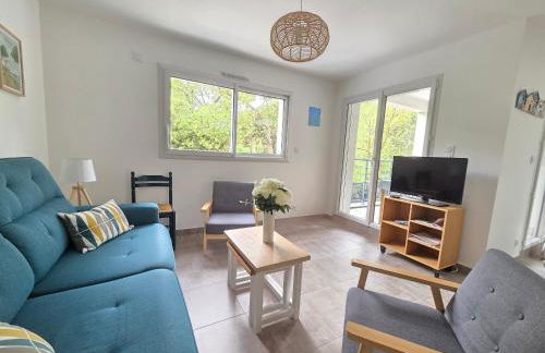 Appartement neuf 62 m², 5 couchages, à 250 m de la plage - balcon, jardin privé, et parking inclus - FR-1-364-111 - Foto 20