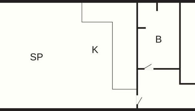 4 Person Holiday Home in Glesborg - Foto 3, Plano